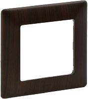 Рамка универсальная Legrand Valena Life 1-м. темное дерево картинка